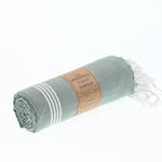 Buldan Series Turkish Towel, Combed Cotton, Khaki, 340g - Turkish Towel - MOONESSA Australia