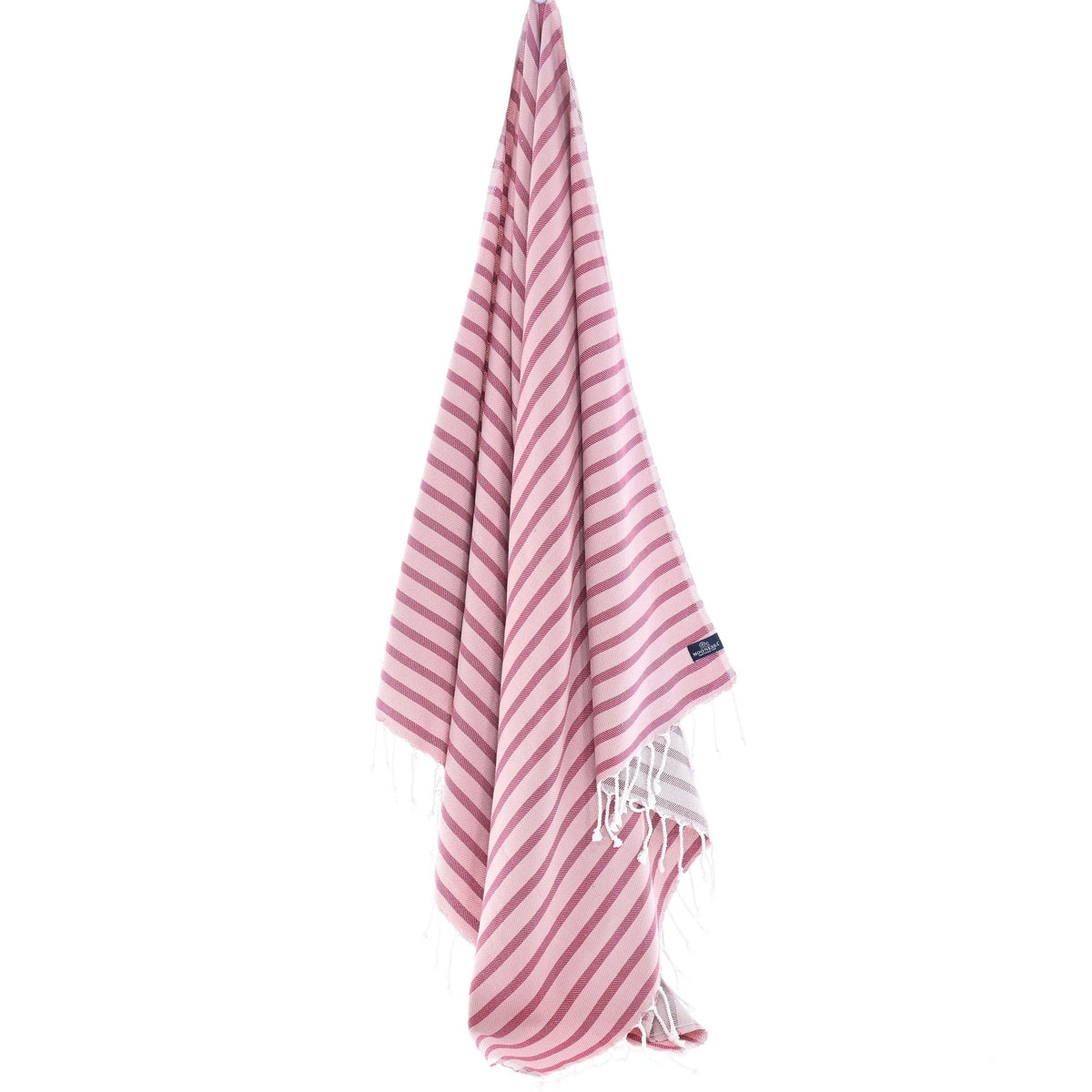 Dublin Series Turkish Towel, Combed Cotton, Rose Pink - Merlot, 380g - Turkish Towel - MOONESSA Australia