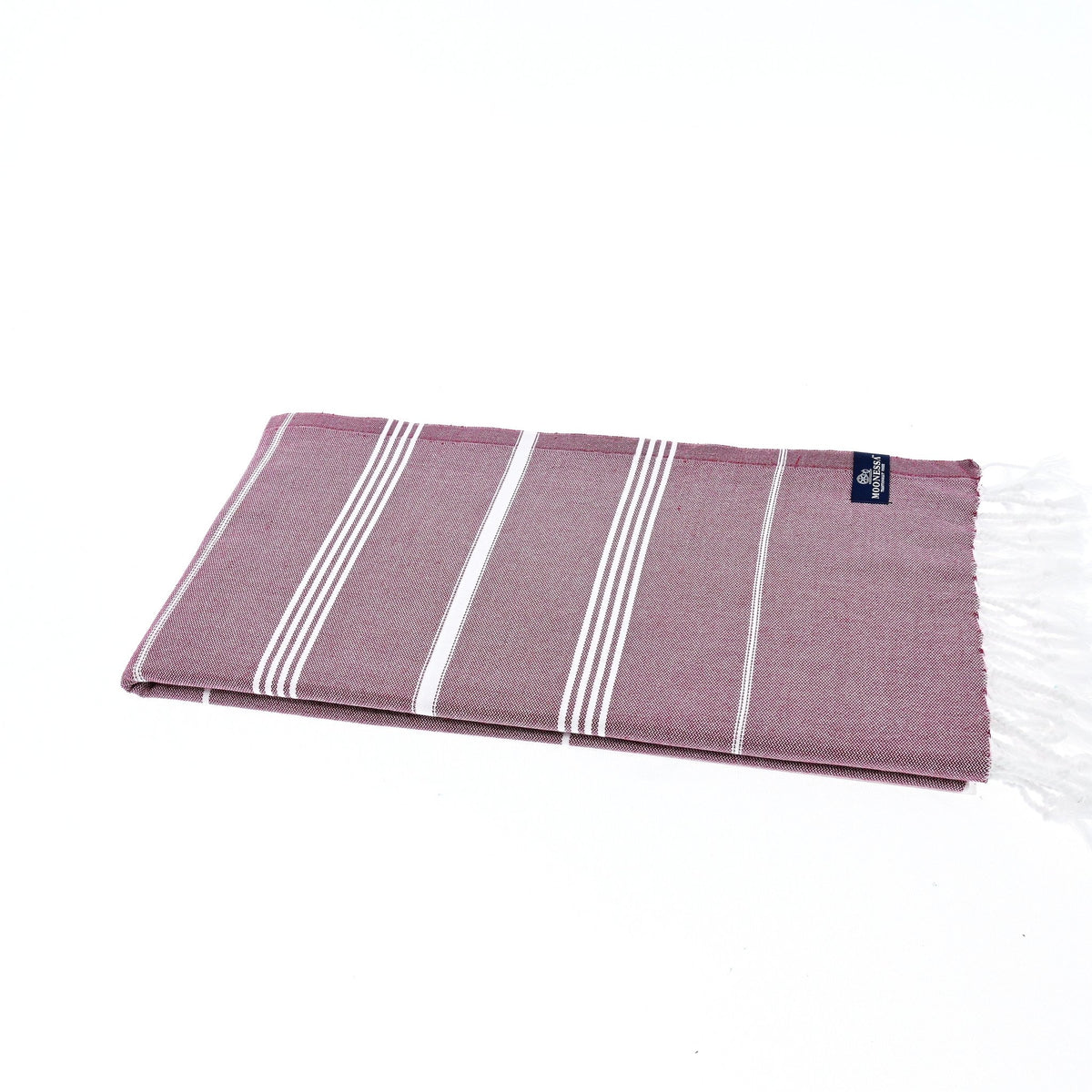 Buldan Series Turkish Towel, Combed Cotton, Damson, 340g - Turkish Towel - MOONESSA Australia