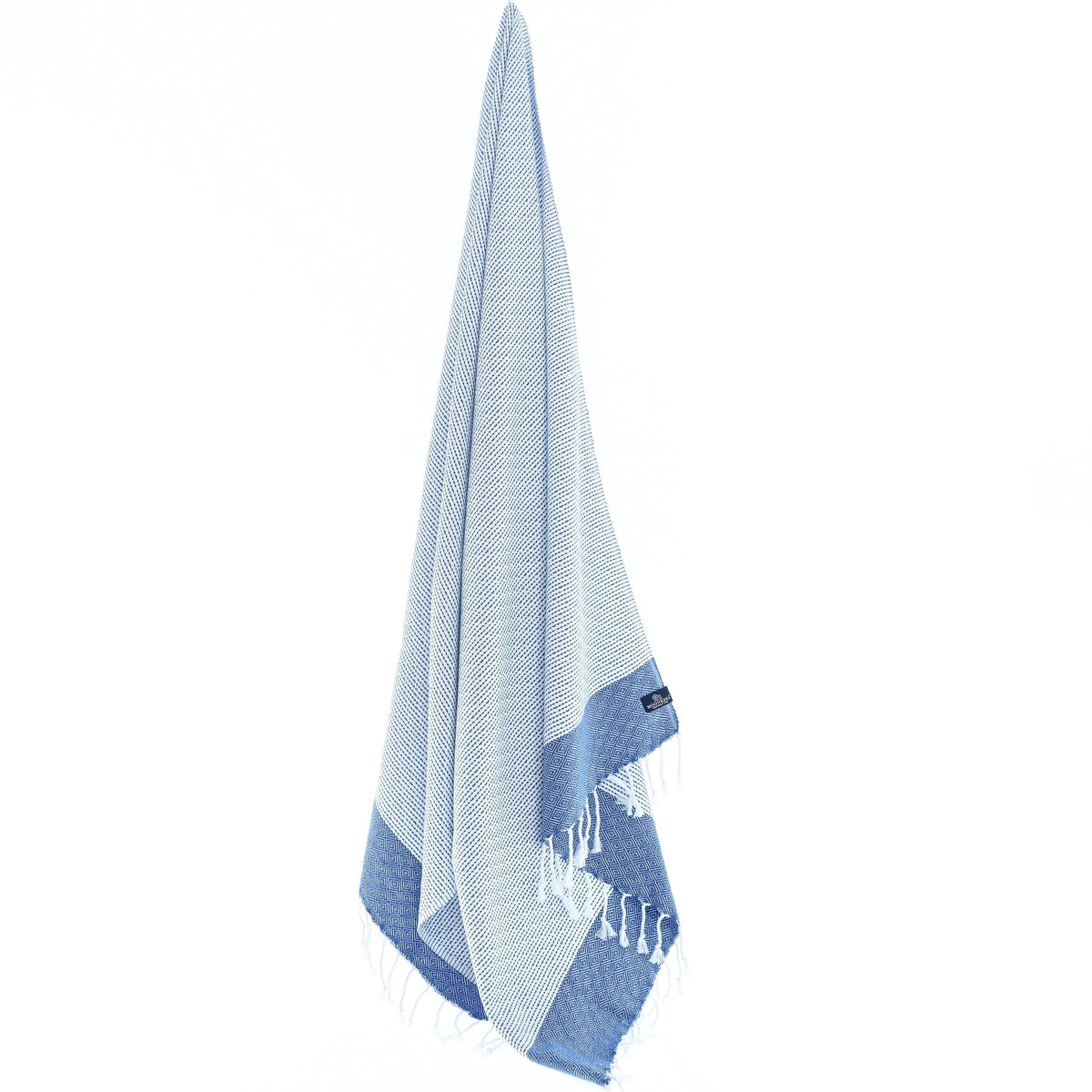 Milan Series Turkish Towel, Combed Cotton, Royal, 410g - Turkish Towel - MOONESSA Australia