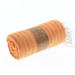 Nairobi Series Turkish Towel, Combed Cotton, Orange - Yellow, 450g - Turkish Towel - MOONESSA Australia