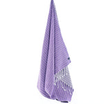 Nairobi Series Turkish Towel, Combed Cotton, Purple - Lilac, 450g - Turkish Towel - MOONESSA Australia