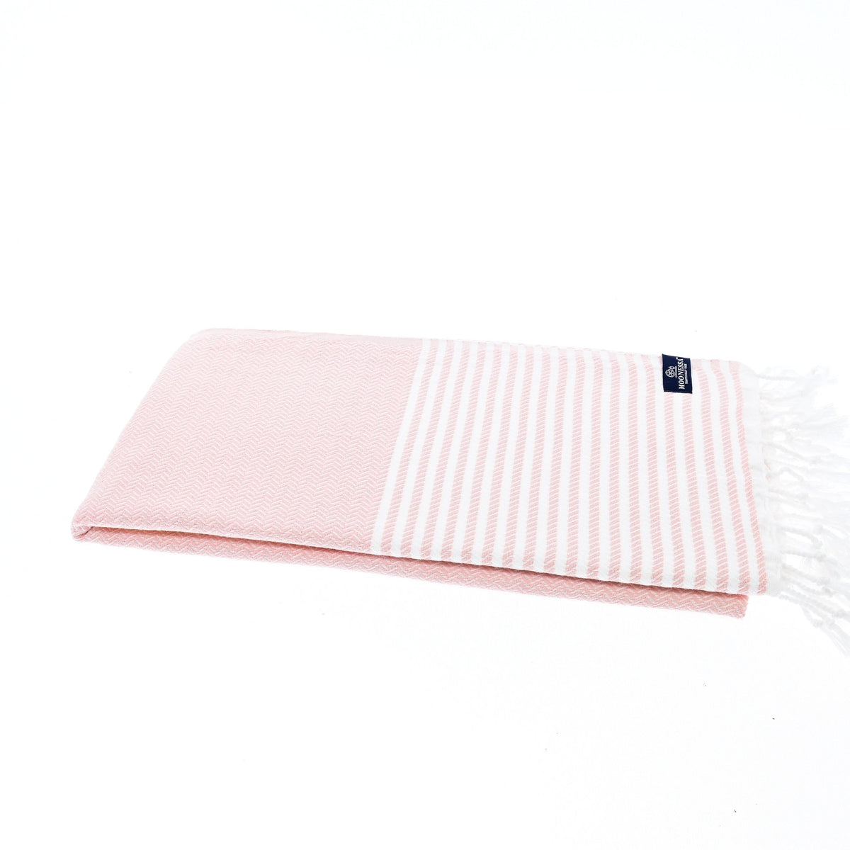 Perth Series Turkish Towel, Combed Cotton, Candy Pink, 440g - Turkish Towel - MOONESSA Australia