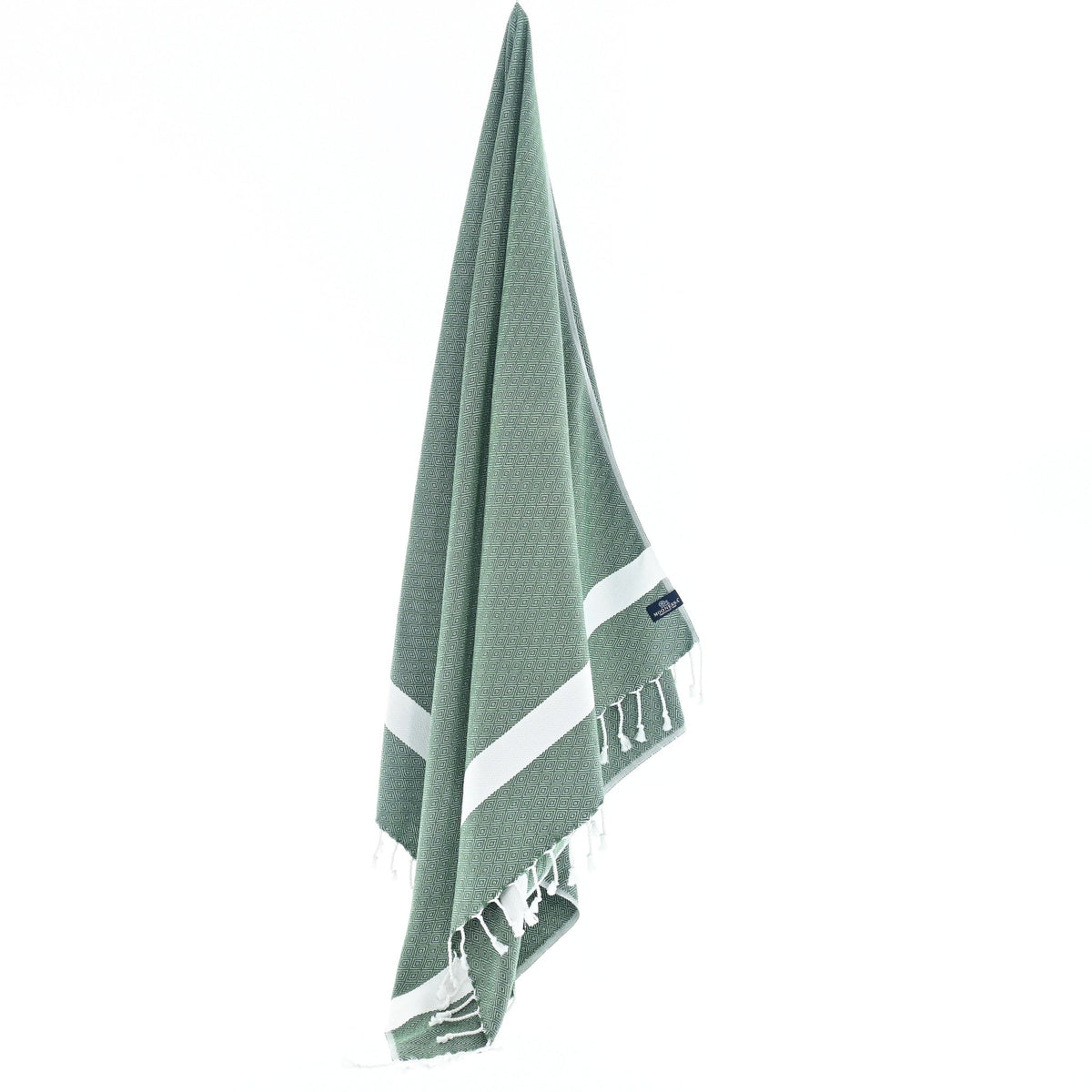 Sydney Series Turkish Towel, Combed Cotton, Khaki, 410g - Turkish Towel - MOONESSA Australia