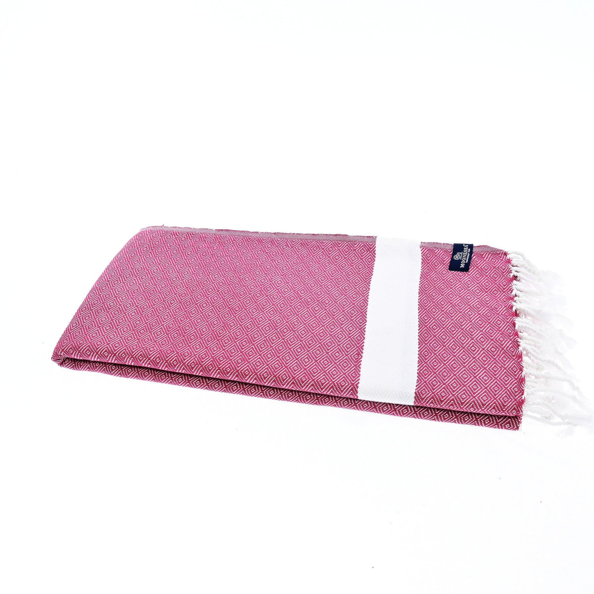 Sydney Series Turkish Towel, Combed Cotton, Merlot, 410g - Turkish Towel - MOONESSA Australia