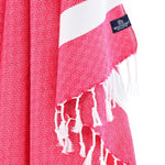 Sydney Turkish Towel – Fuchsia - Turkish Towel - MOONESSA Australia