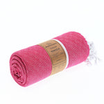 Sydney Turkish Towel – Fuchsia - Turkish Towel - MOONESSA Australia