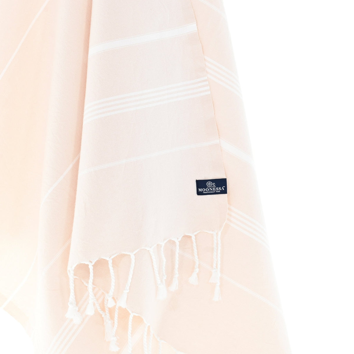 Buldan Series Turkish Towel, Combed Cotton, Beige, 340g - Turkish Towel - MOONESSA Australia