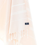 Buldan Series Turkish Towel, Combed Cotton, Beige, 340g - Turkish Towel - MOONESSA Australia