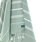 Buldan Series Turkish Towel, Combed Cotton, Khaki, 340g - Turkish Towel - MOONESSA Australia