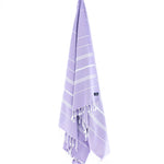 Buldan Series Turkish Towel, Combed Cotton, Lilac, 340g - Turkish Towel - MOONESSA Australia