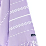 Buldan Series Turkish Towel, Combed Cotton, Lilac, 340g - Turkish Towel - MOONESSA Australia