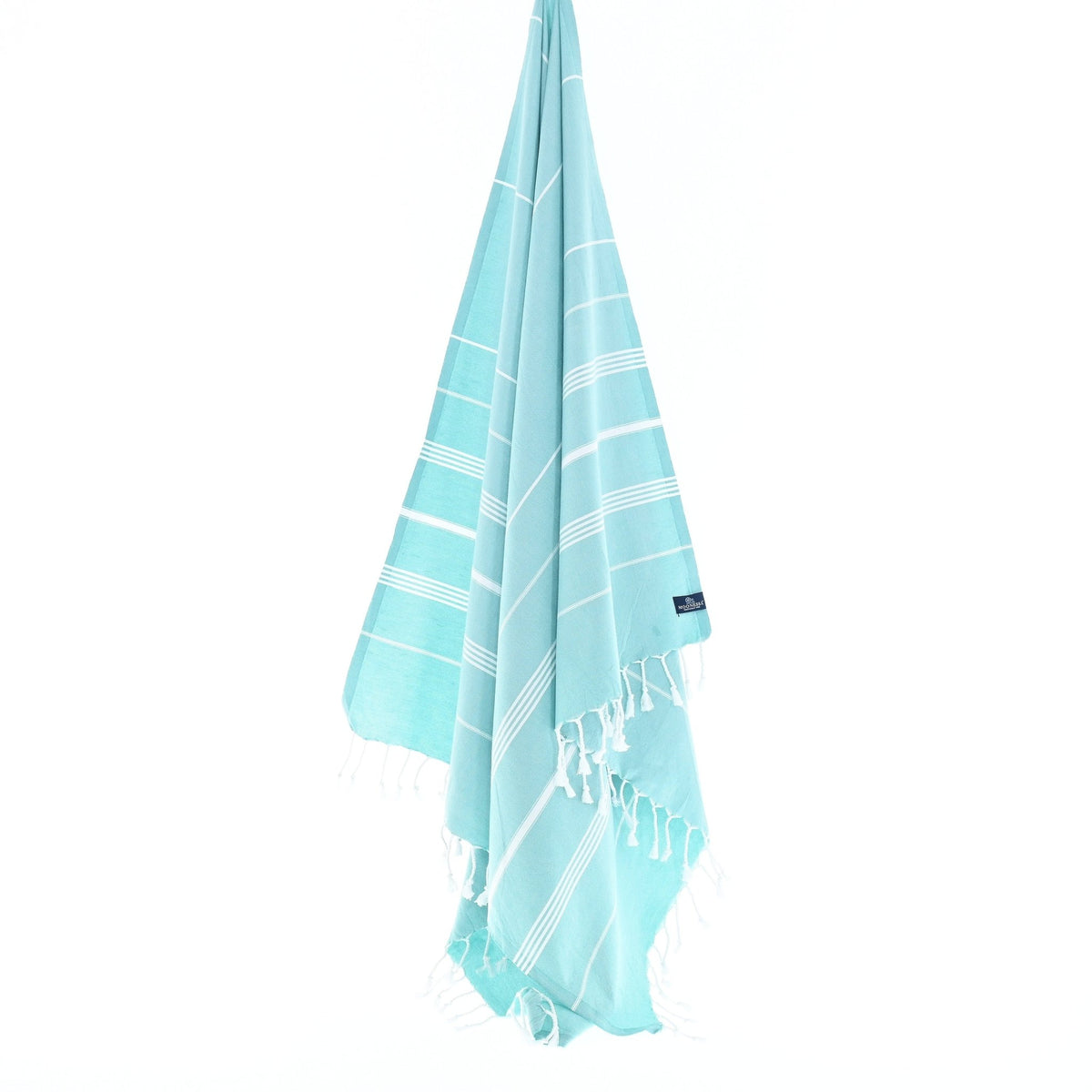 Buldan Series Turkish Towel, Combed Cotton, Mint, 340g - Turkish Towel - MOONESSA Australia
