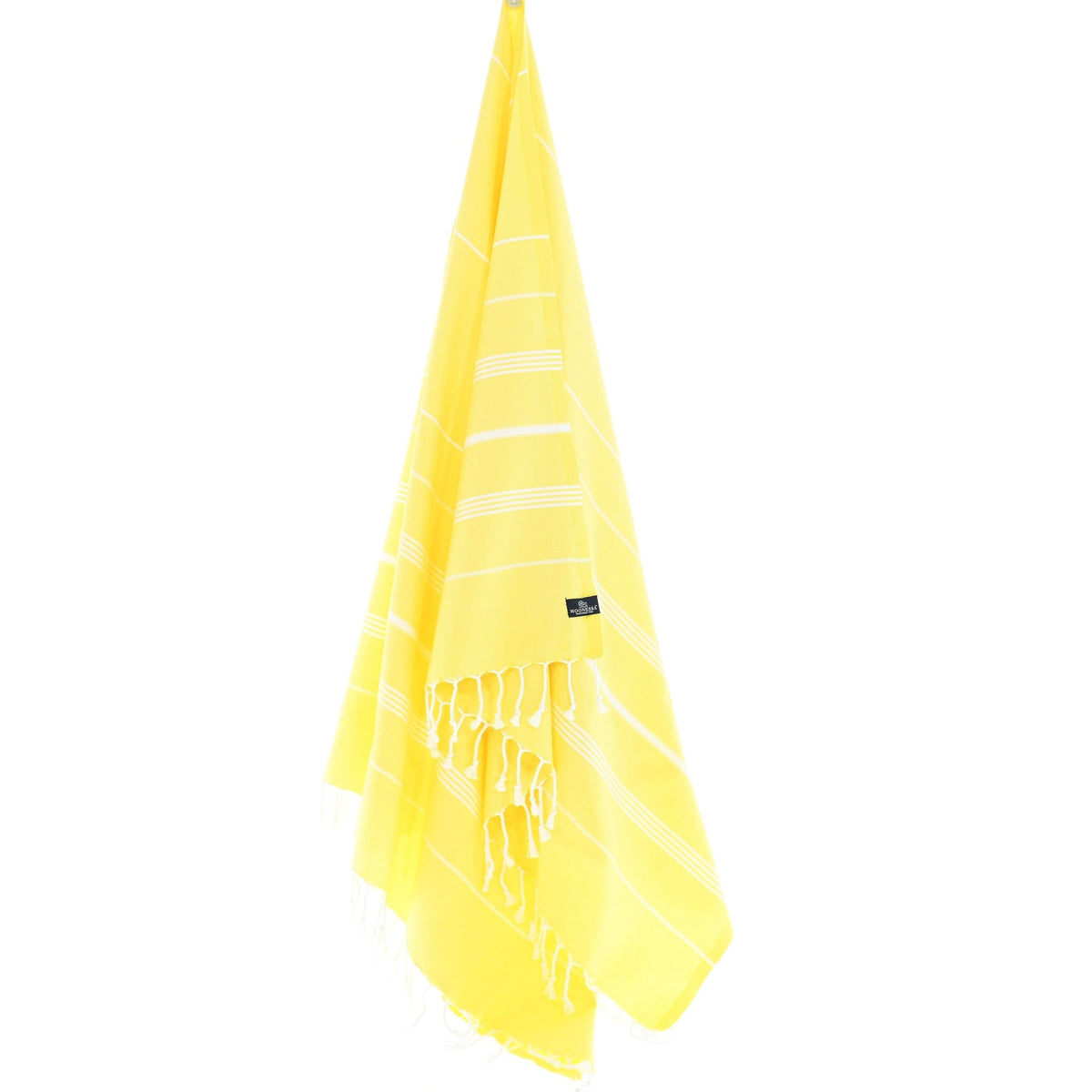 Buldan Series Turkish Towel, Combed Cotton, Yellow, 340g - Turkish Towel - MOONESSA Australia