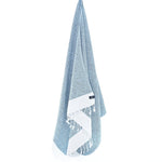 Madrid Series Turkish Towel, Combed Cotton, Ice Blue, 430g - Turkish Towel - MOONESSA Australia