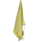 Madrid Series Turkish Towel, Combed Cotton, Mustard, 430g - Turkish Towel - MOONESSA Australia