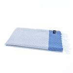 Milan Series Turkish Towel, Combed Cotton, Royal, 410g - Turkish Towel - MOONESSA Australia