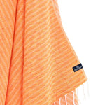 Nairobi Series Turkish Towel, Combed Cotton, Orange - Yellow, 450g - Turkish Towel - MOONESSA Australia