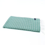Nairobi Series Turkish Towel, Combed Cotton, Teal - Mint, 450g - Turkish Towel - MOONESSA Australia